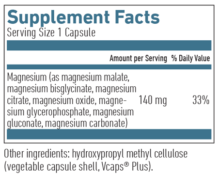 7-Salt Magnesium 60 Capsules